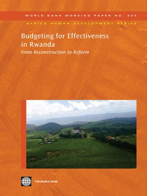 cover image of Budgeting for Effectiveness in Rwanda